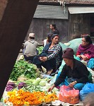 Straatbeeld Kathmandu