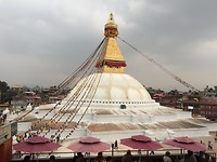 Bodhnath stupa in Boudha