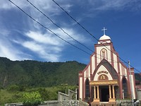 Een kerkje op Samosir