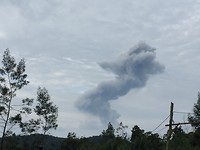 Uitbarsting van de Sinabung vulkaan