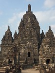 Kleinere tempel in het Prambanancomplex
