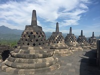 Borobudur bovenop