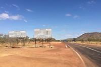 Het begin van de Gibb River Road