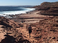 Kust bij Kalbarri
