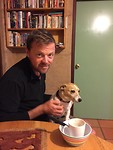 PG met Pip in het huisje van Beth