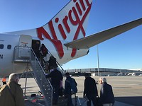 Met Virgin naar Adelaide