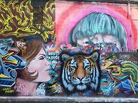 Graffiti in (...) lane, Melbourne