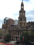Stadhuis met regenboogvlag, Sydney