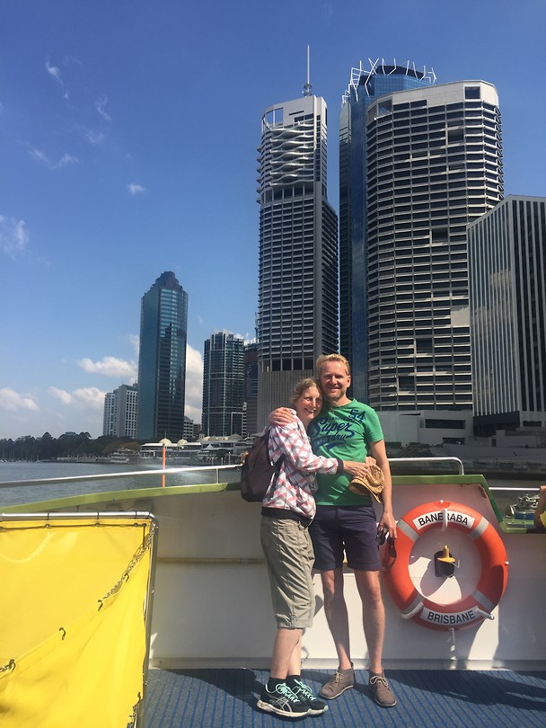 Met Roma op de ferry