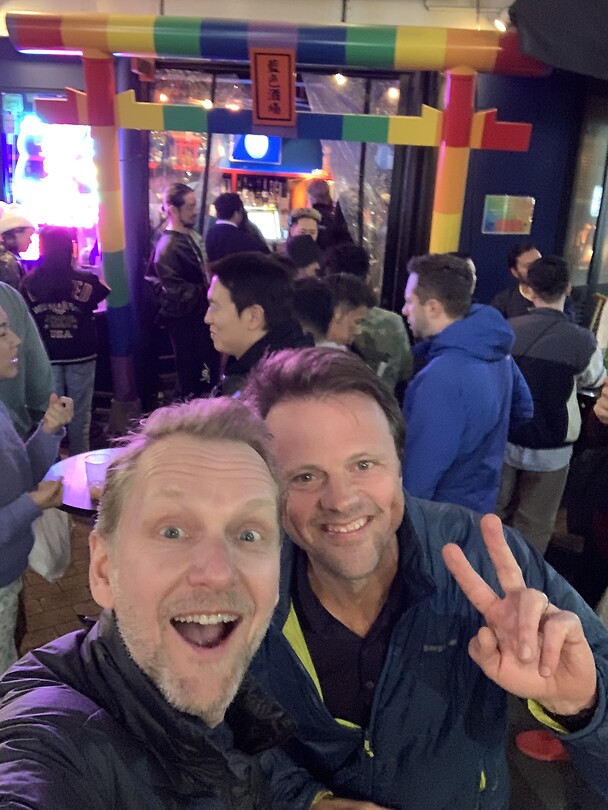 Uitgaan in gay-Tokyo