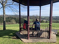 Rustpauze op weg naar Diekirch