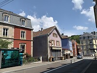Ons appartement in het paarse huis in Belfort