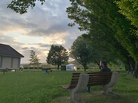 De camping in Mandeure
