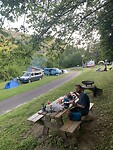 Eten op de camping van Saint-Hippolyte