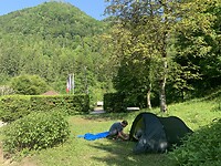 De camping van Goumois