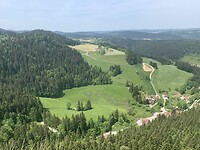 Uitzicht in de Jura