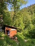 De vissershut tussen Goumois en Les Brenets