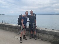 Aankomst Meer van Genève, Nyon