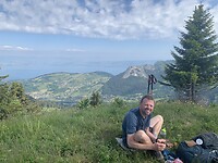 Lunch op de Tête des Fieux