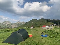 Bivakkeren op de Col de Bassachaux