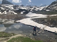 Bijna bij refuge Col du Palet
