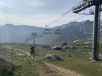 De skiliften van Tignes
