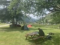 De camping van Val d’Isère