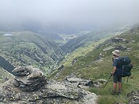 Vanoise - Uitzicht over de vallei van Termignon