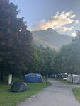 De camping van Modane