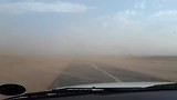 Zandstormpje onderweg