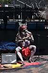 Aboriginals bij de haven van Sydney