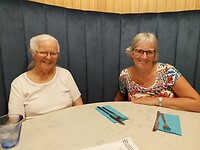 Samen met tante Aaf