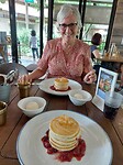 Even lunchen met een pannenkoekje