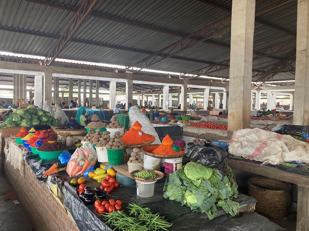 Kleurtjes op de markt