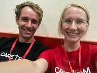 Samen in het gebedsteam van de kerk, blijft bijzonder om samen te mogen doen!