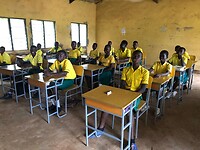 Als bestuurslid van Stichting Share Light with Ghana ook nog met m'n gedachten in Ghana
