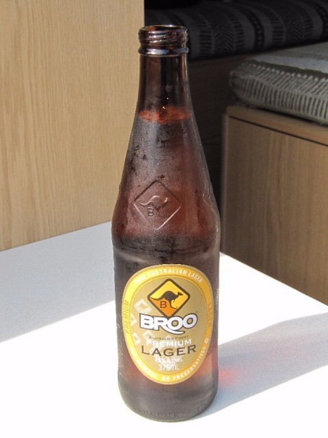 IMG_2406: Het eerste biertje in Tasmanië