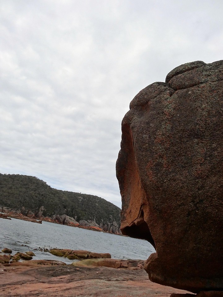 DSC02531_Freycinet NP - sleepy bay -rotsformatie gezicht