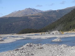 DSC03488_TranzAlpine van Christchurch naar Greymouth - werkzaamheden