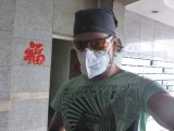 Oms fietsmasker voor Beijing!
