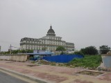 Mooi gebouw in totaal andere stijl dan chinees