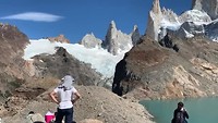 Total workout op Cerro Fitz Roy