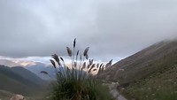 Afdaling vanaf 4170 mtr hoogte. Cuesta de Lipàn.