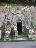 ingang Goa Gajah 'Olifantengrot'