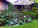 restaurant en tempelingang hotel