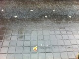 oh jee, regen net 2 uur voor de optocht...