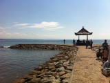 sanur beach, just passing through