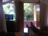 view vanuit bed ;)