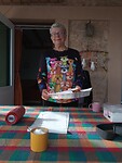Oliebollen bakken met Christa
