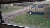 Modder boel op de camping